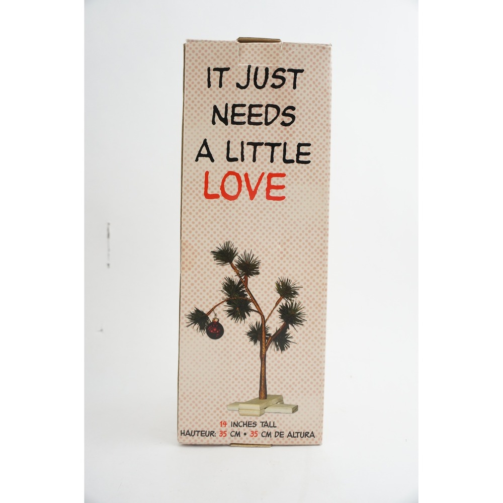Product Works Peanuts Charlie Brown Christmas Tree 14 Inch 2011 438060 NOB